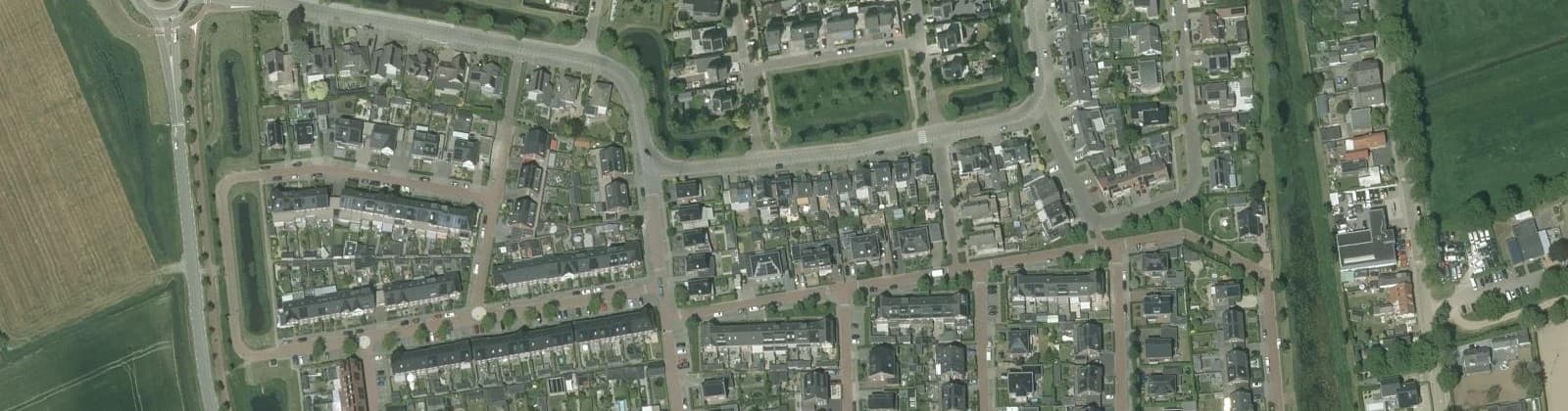 Luchtfoto van omg. Reuvenkamp