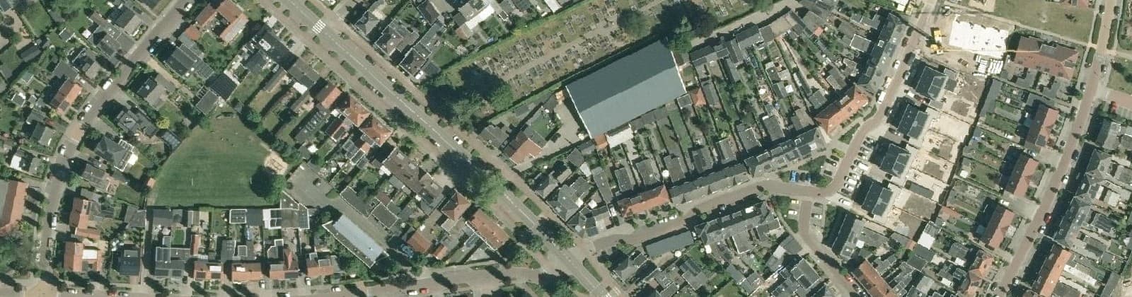 Luchtfoto van Dr. Schaepmanbuurt