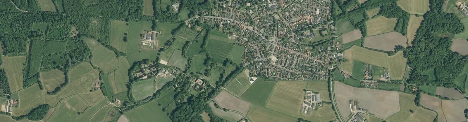 Luchtfoto van Diepenheim-Zuid