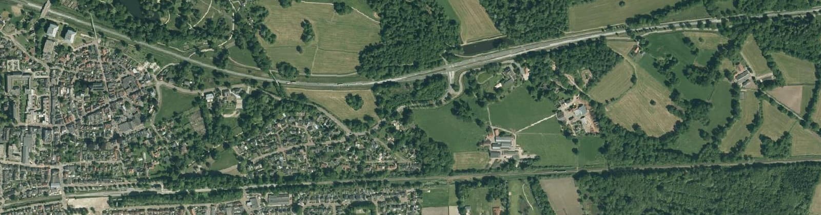 Luchtfoto van Greekerinckskamp
