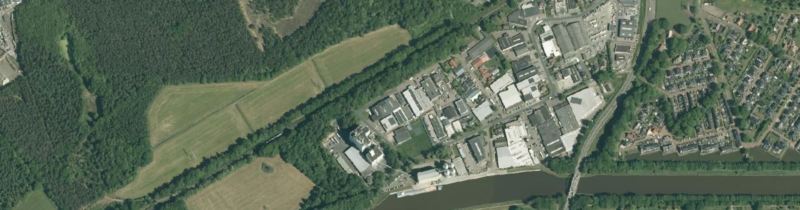 Luchtfoto van Industrieterrein-Delden