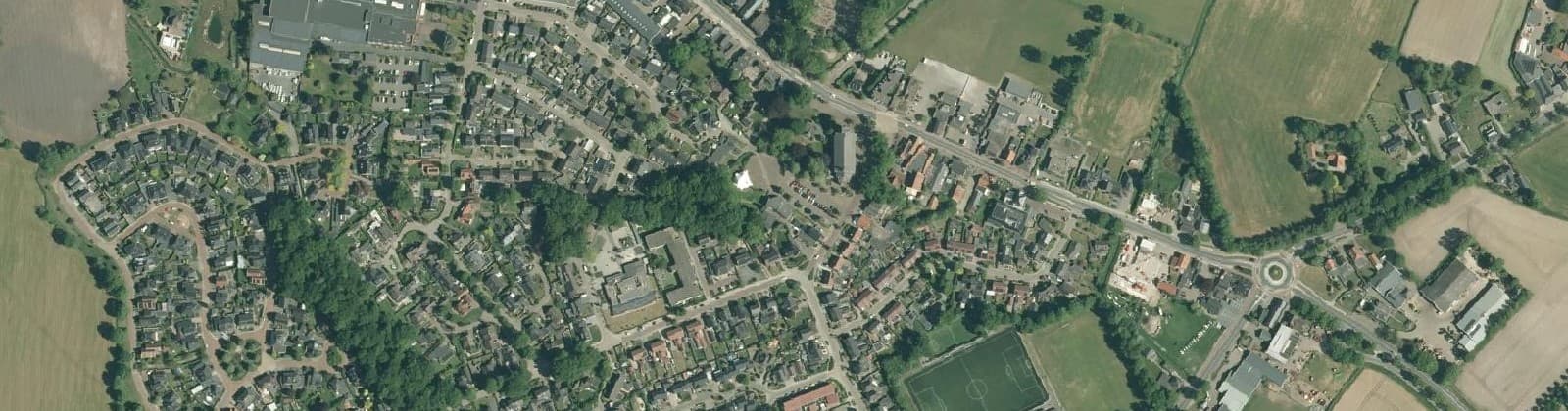 Luchtfoto van Hengevelde