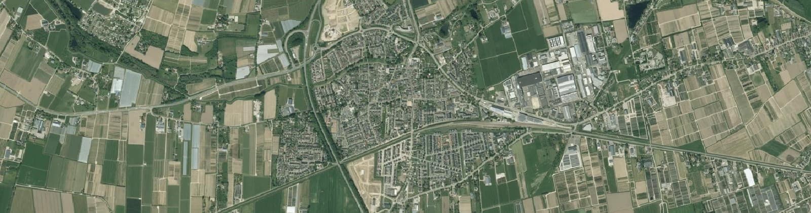 Luchtfoto van Kesteren