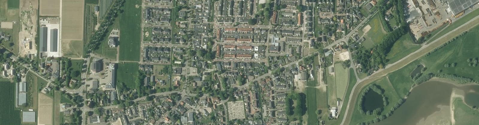 Luchtfoto van Ochten