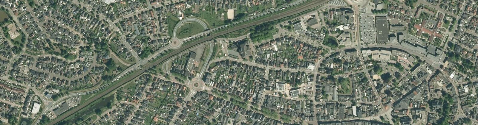 Luchtfoto van Het Molenstal