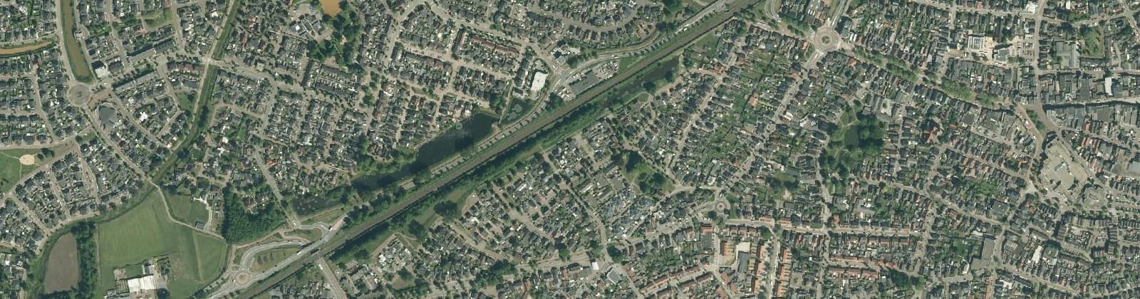 Luchtfoto van Hagslagen