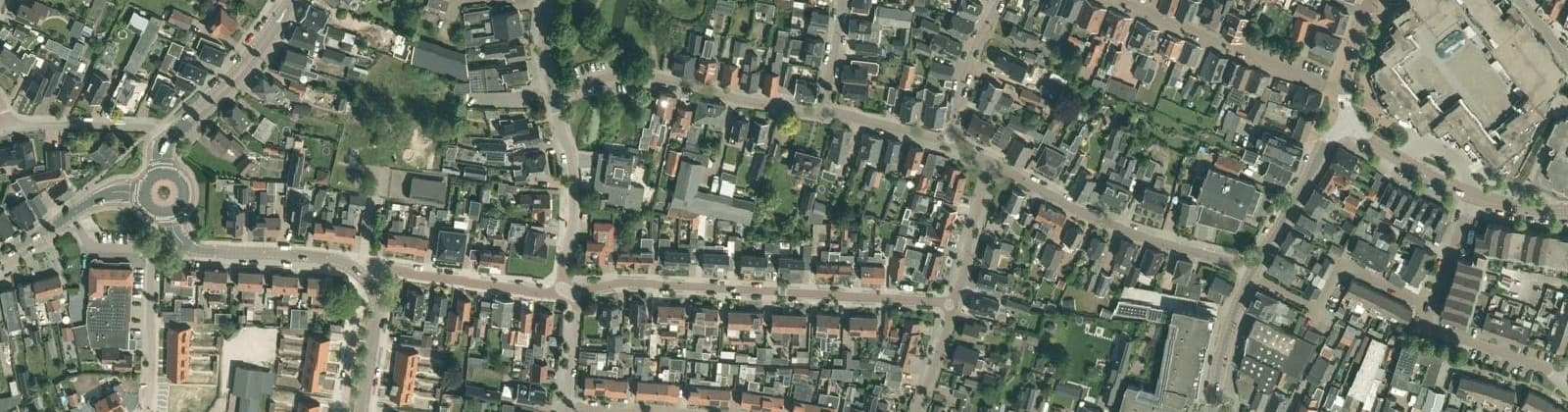 Luchtfoto van Stad West