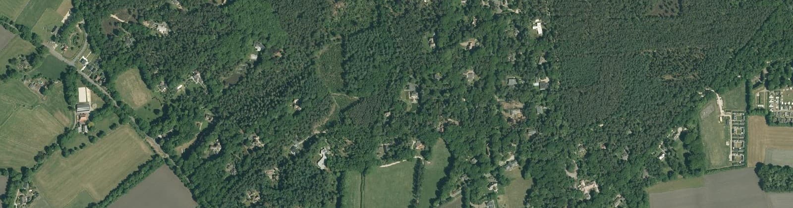 Luchtfoto van De Holterberg