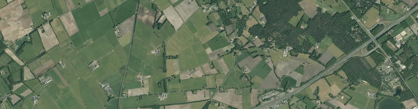 Luchtfoto van Buurtschap Beuseberg