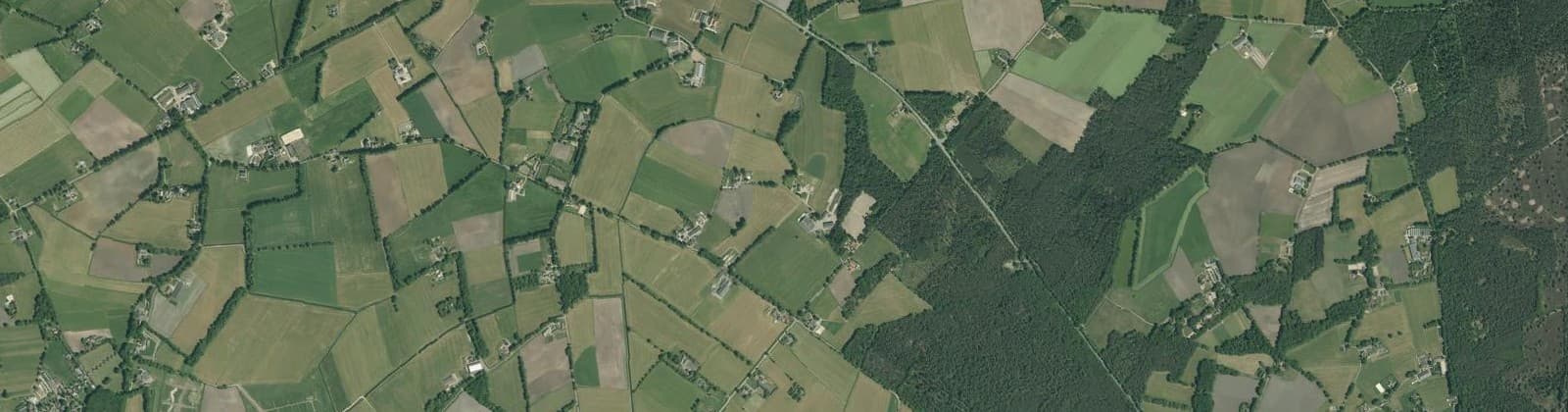 Luchtfoto van Buurtschap Espelo