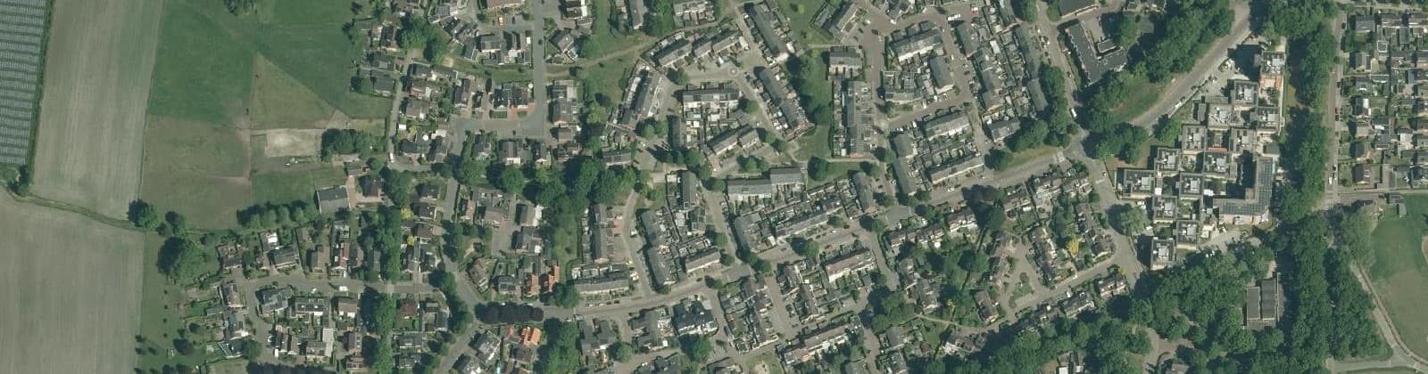 Luchtfoto van Braakmanslanden midden
