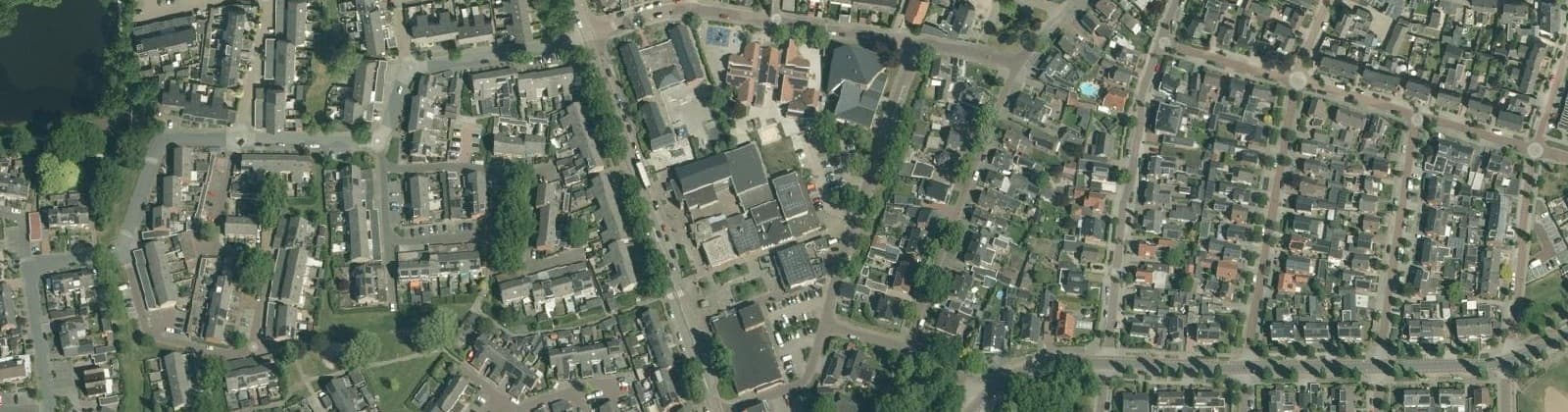 Luchtfoto van Braakmanslanden noordoost