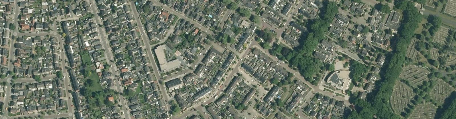 Luchtfoto van Nieuwland en Lentfert
