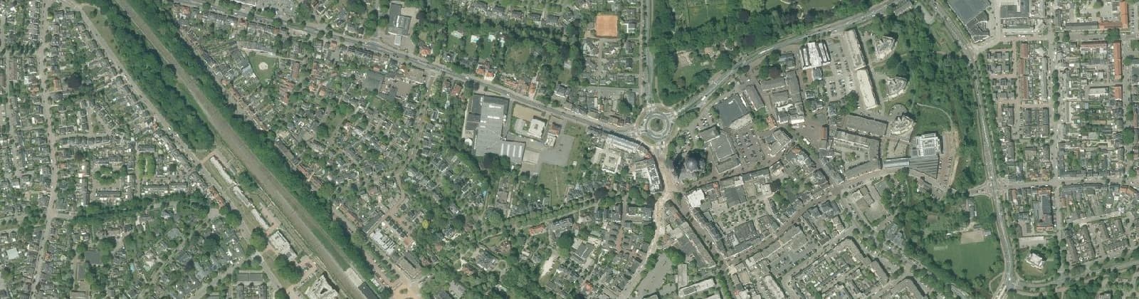 Luchtfoto van Centrum