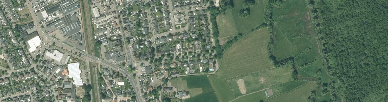 Luchtfoto van Akert