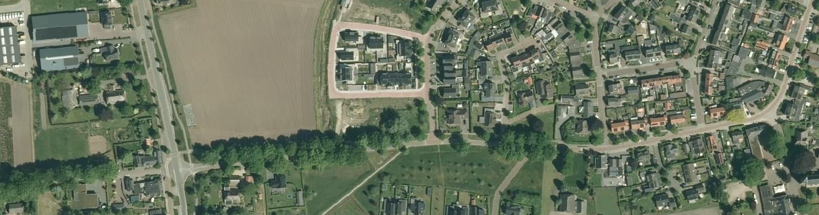 Luchtfoto van Wesepe Kern