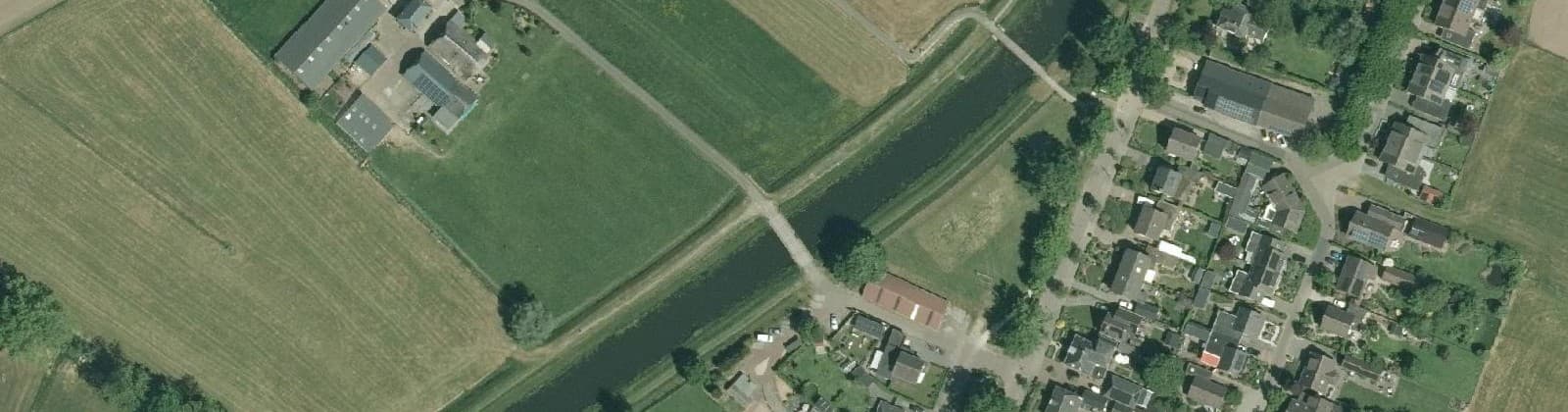 Luchtfoto van Boerhaar Kern