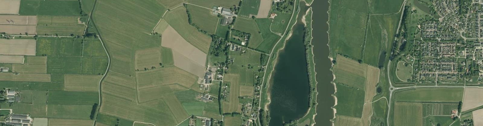 Luchtfoto van Welsum
