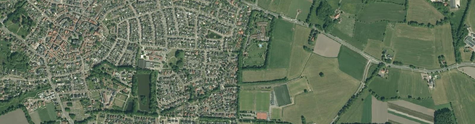 Luchtfoto van Wildehof