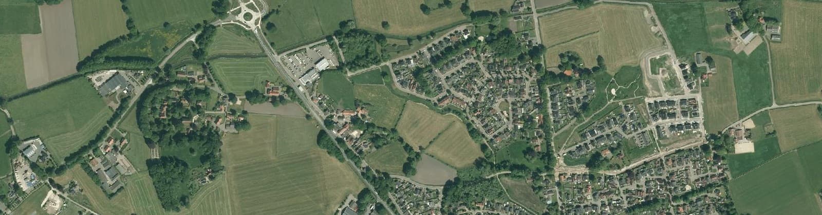 Luchtfoto van Reestman