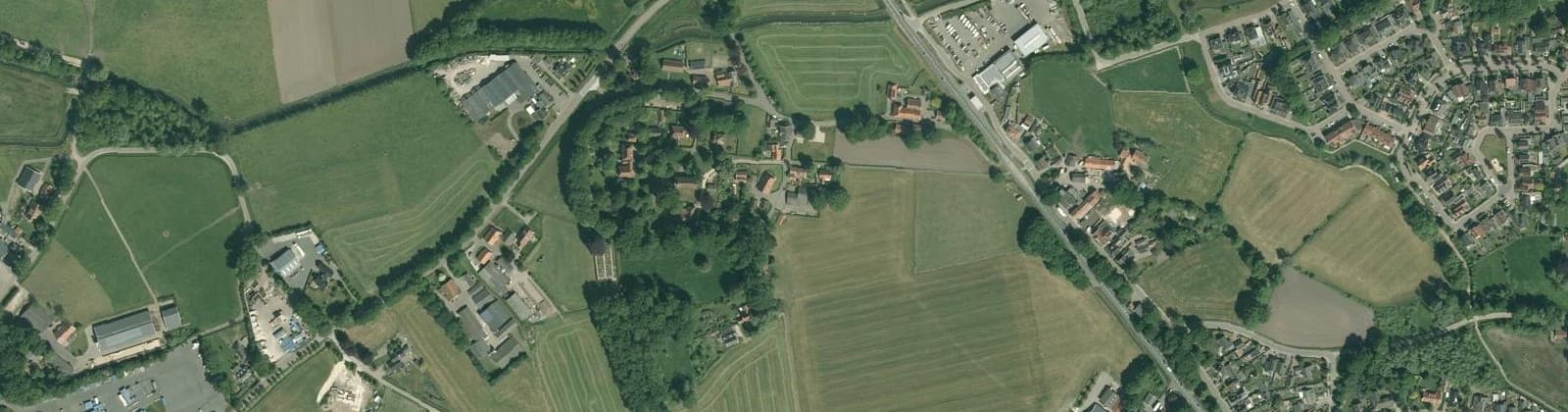 Luchtfoto van 't Stift