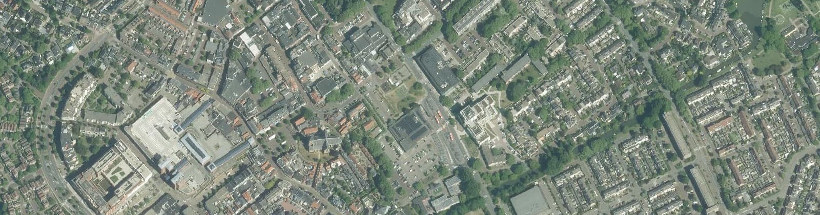 Luchtfoto van Naaldwijk Centrumgebied