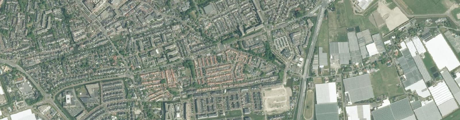 Luchtfoto van Kruisbroek