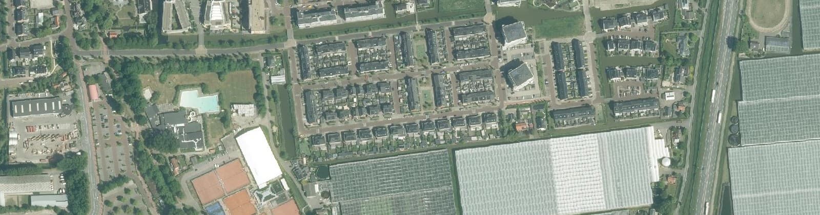Luchtfoto van Hoogeland Oost