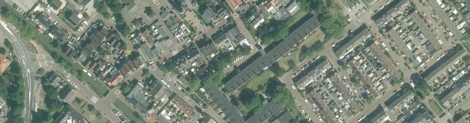 Luchtfoto van Honselersdijk centrum