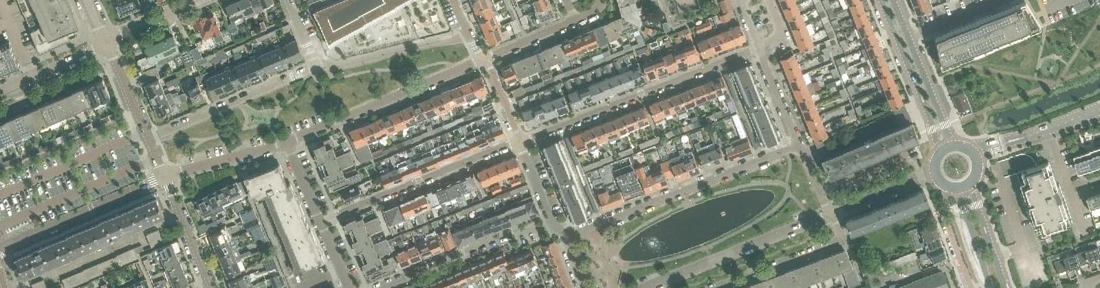 Luchtfoto van V/d kasteelewijk