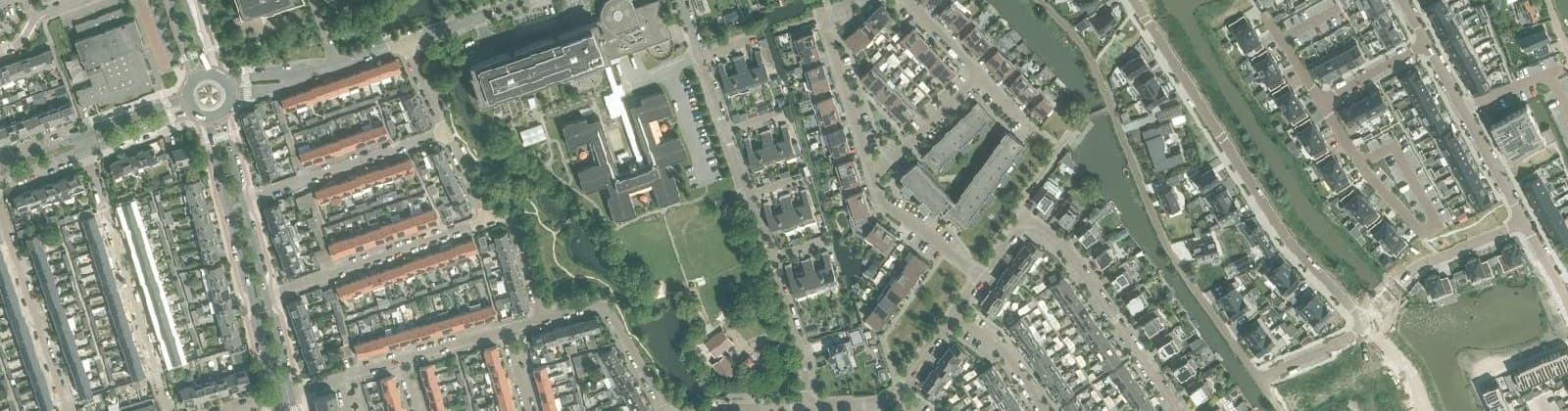 Luchtfoto van Nieuwe Vaart