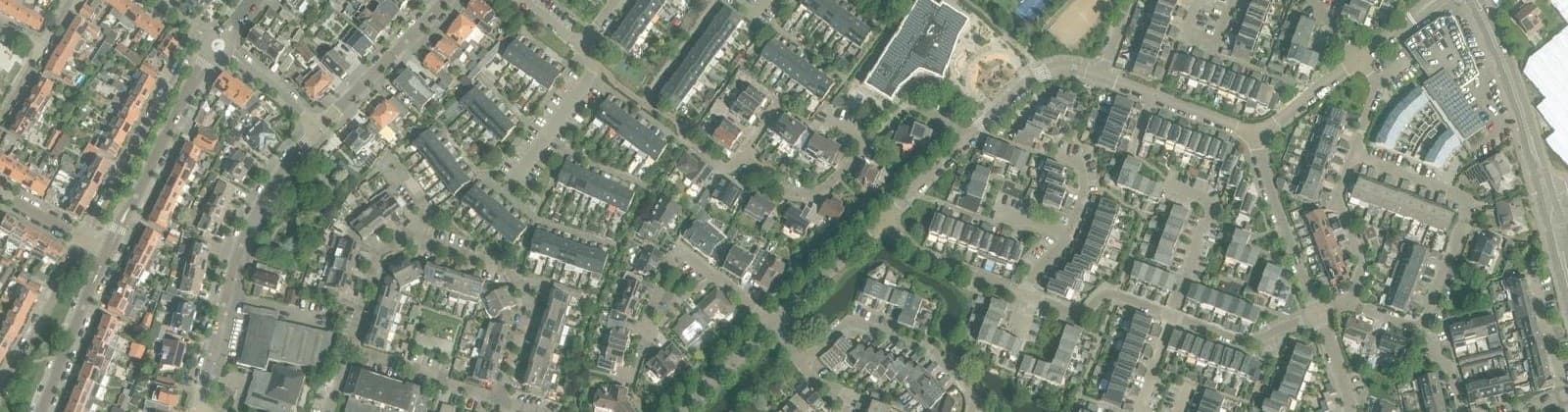 Luchtfoto van Zwartenhoek