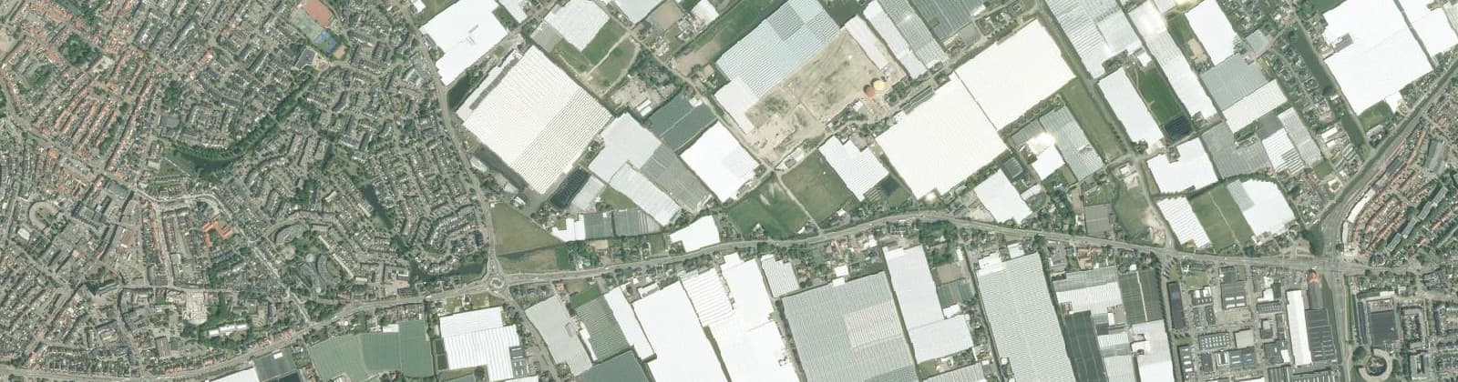 Luchtfoto van Buitengebied Monster