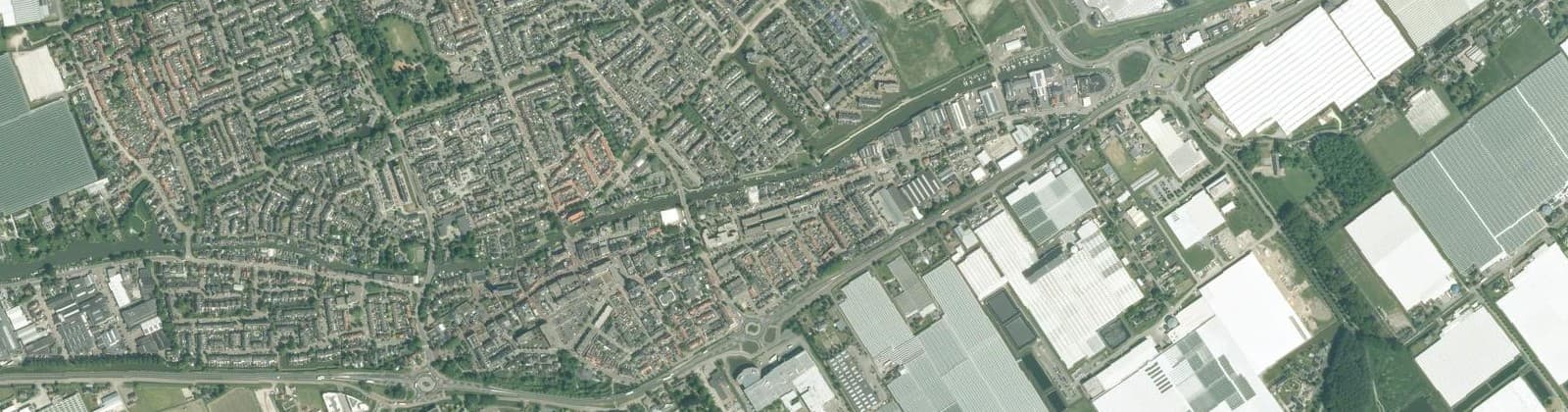 Luchtfoto van Zeehelden van Oranje
