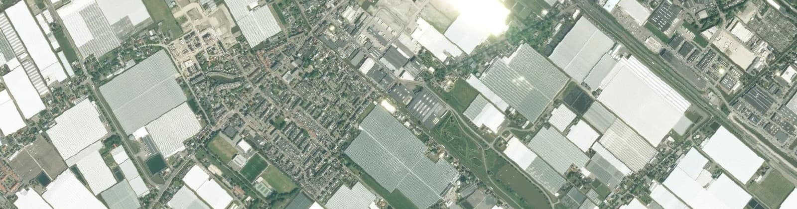 Luchtfoto van Buitengebied Kwintsheul
