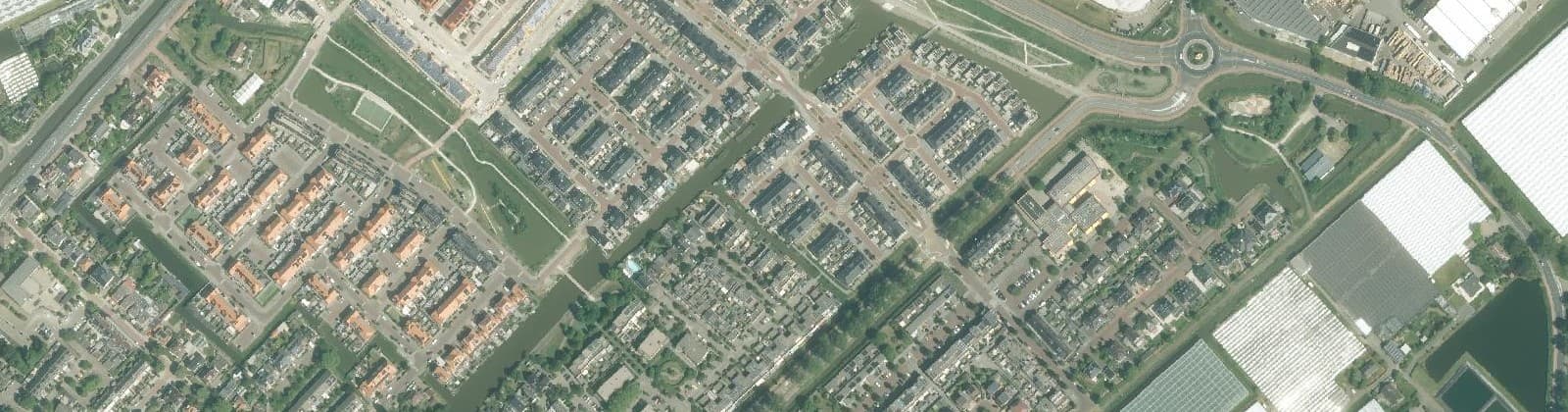 Luchtfoto van Westhof en Dijkpolder