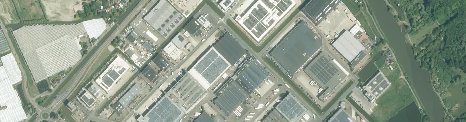 Luchtfoto van Bedrijventerrein ABC Westland