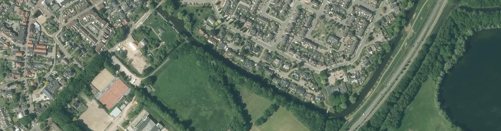 Luchtfoto van Hambroek