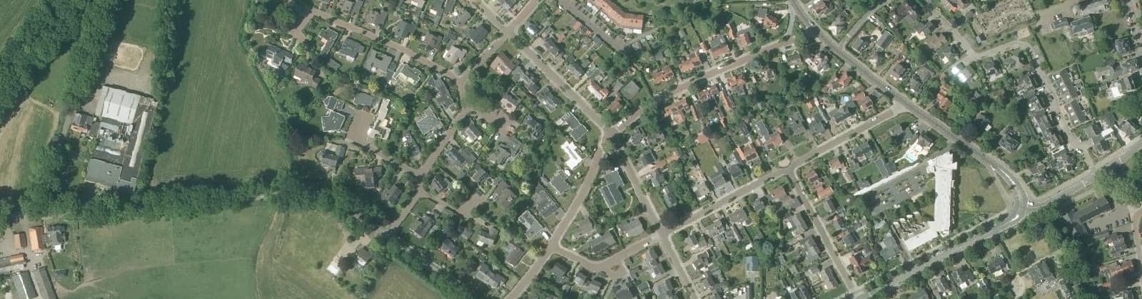 Luchtfoto van Nieuw Boer