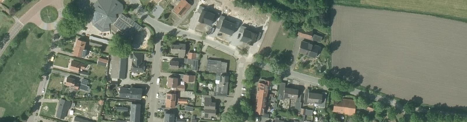 Luchtfoto van Rekken