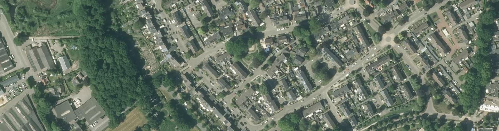 Luchtfoto van Bronbeek-Rozenkamp