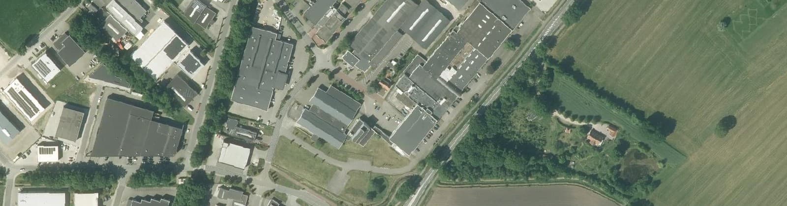 Luchtfoto van Industrieterrein De Kiefte