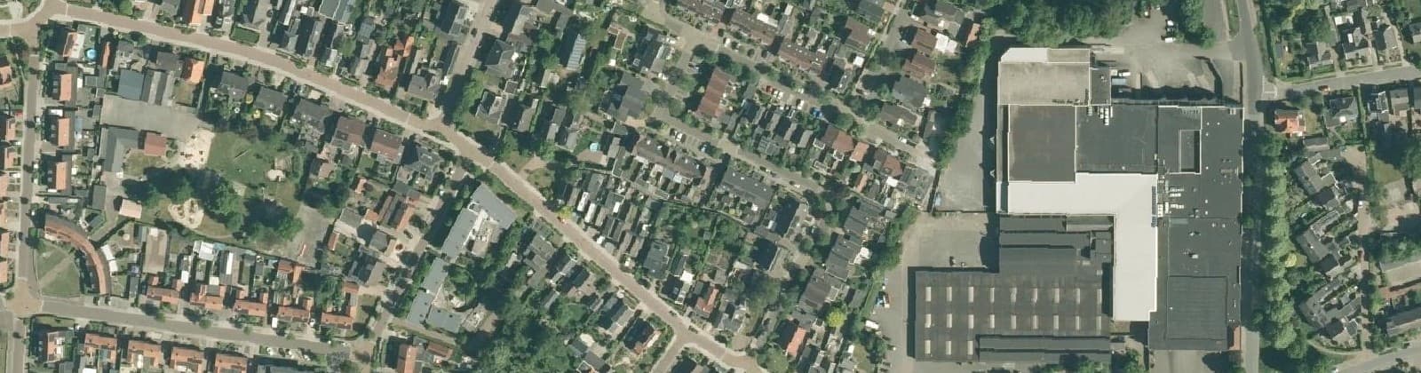 Luchtfoto van Roodland