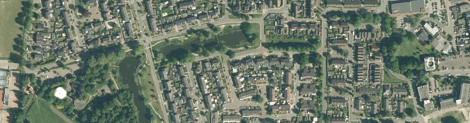 Luchtfoto van Hofmaat