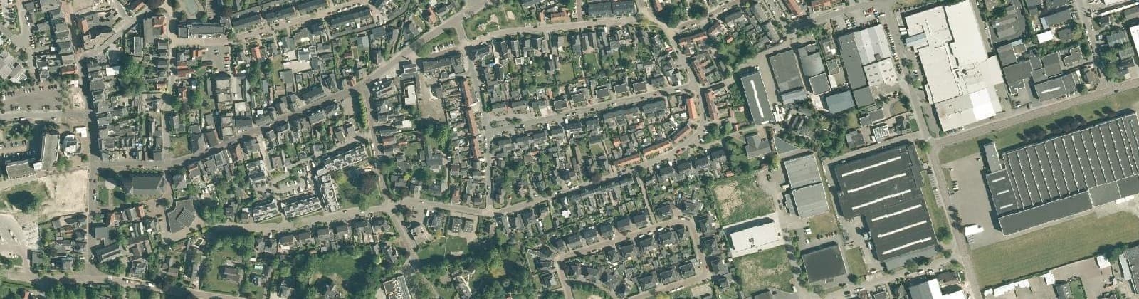 Luchtfoto van Moeshof eo