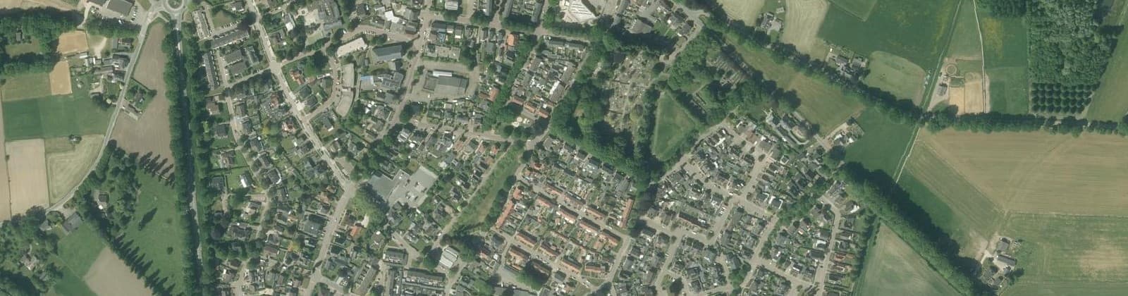 Luchtfoto van Hengelo