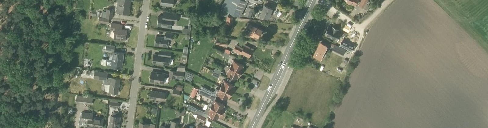Luchtfoto van Veldhoek