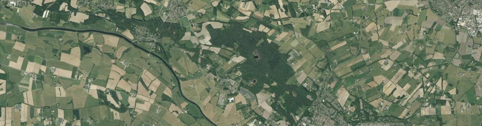 Luchtfoto van Verspr.h. ten zuidoosten van Hummelo