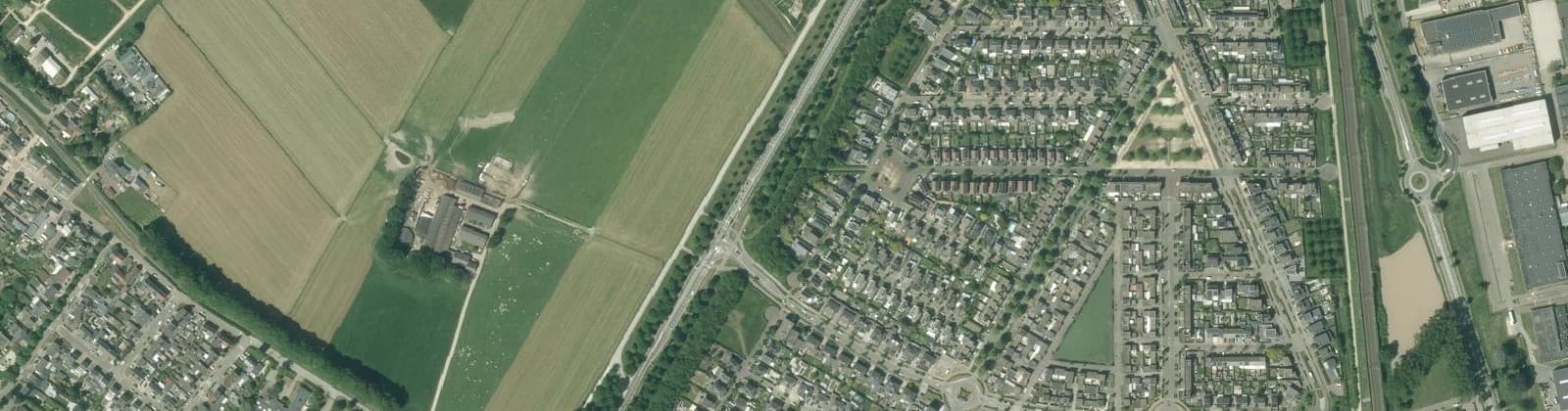 Luchtfoto van Limbrichterveld