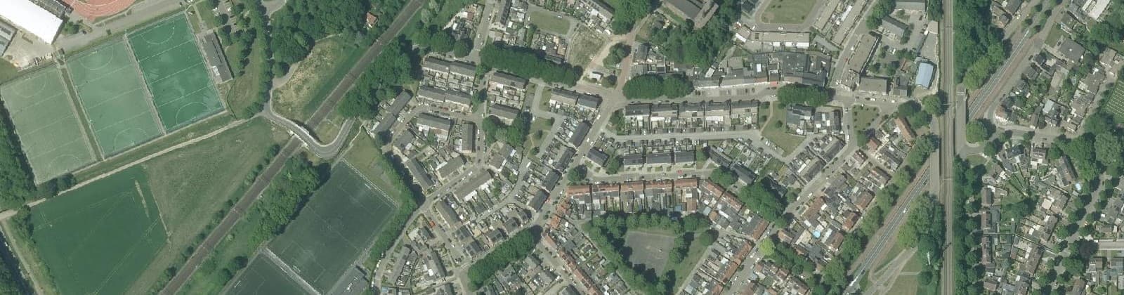 Luchtfoto van Sanderbout